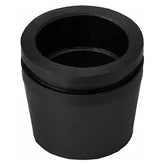 Protective End Silencer Rubber for Royal Enfield Bullet (Black)